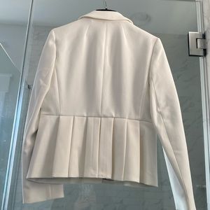 Jcrew white jacket with tags